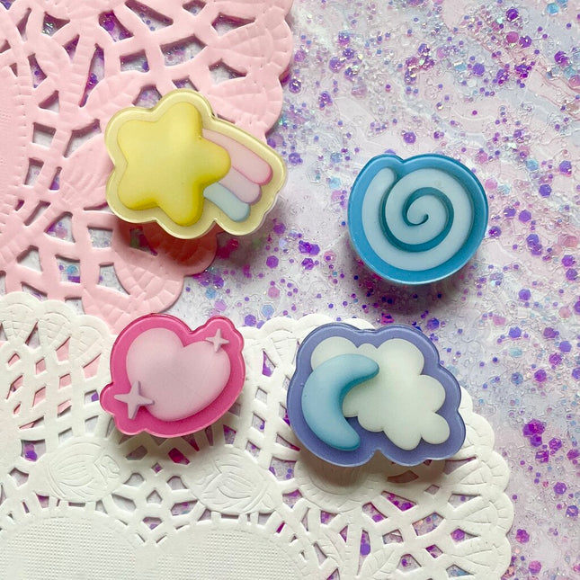 Dreamy Sky Shoe Charm Set