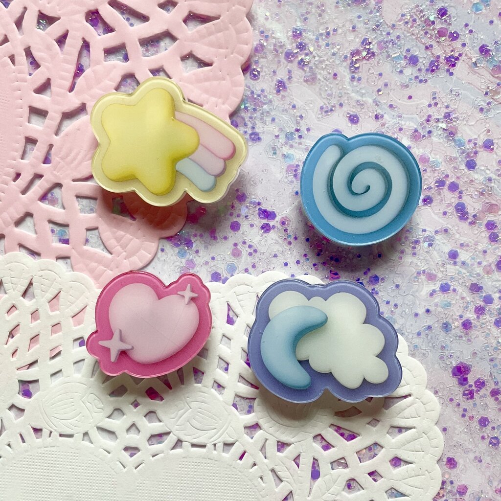 Dreamy Sky Shoe Charm Set