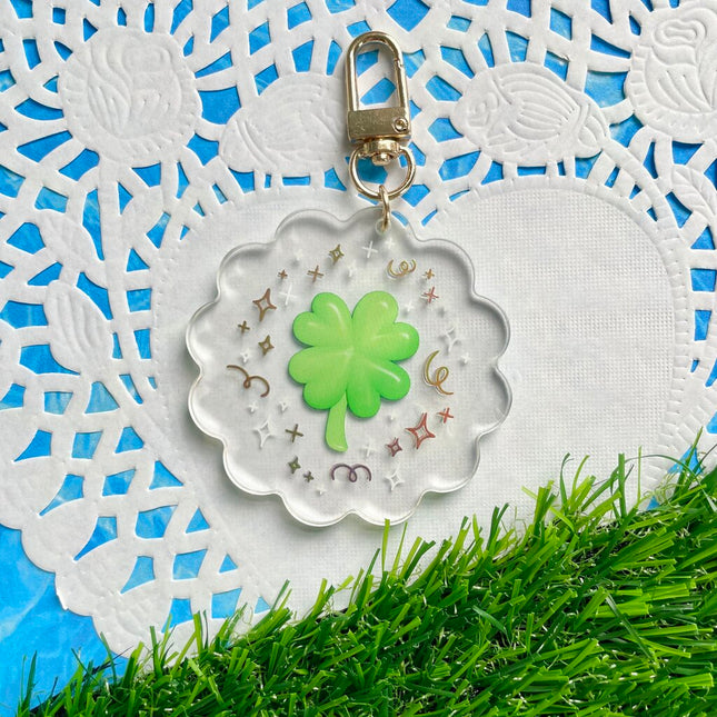 Lucky Clover Keychain