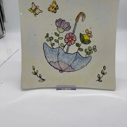 Square Umbrella Plate - view 1