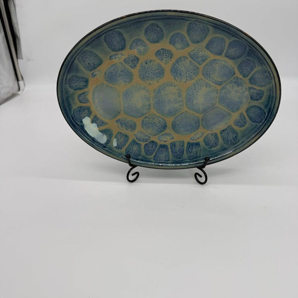 Oval Frozen Pond Platter
