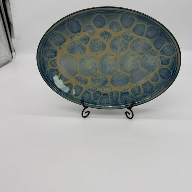 Oval Frozen Pond Platter
