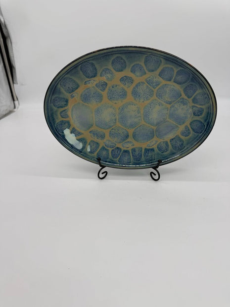 Oval Frozen Pond Platter