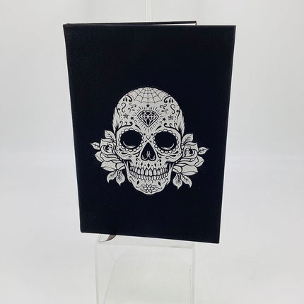 Sugar Skull Journal Black