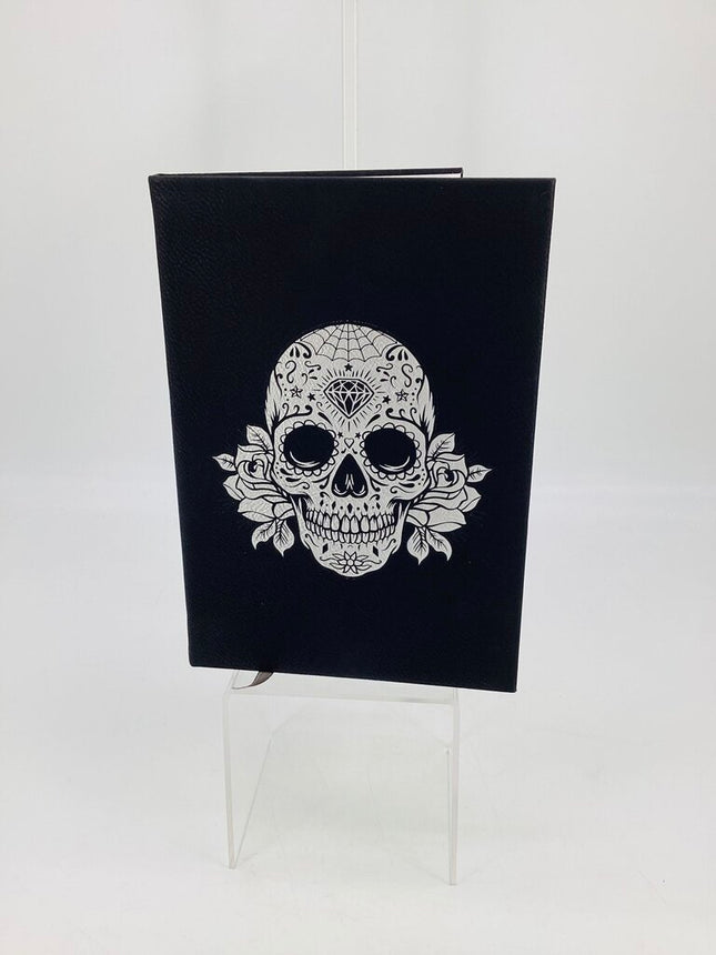 Sugar Skull Journal Black