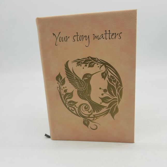 Journal Hummingbird Pink