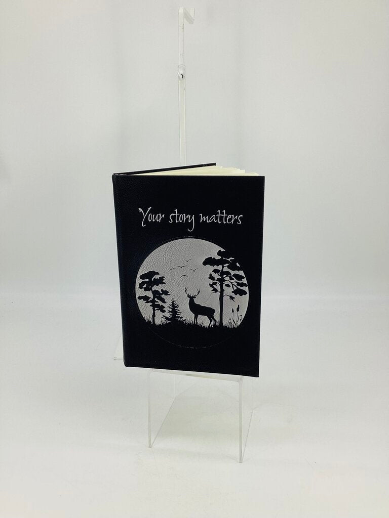 Journal Deer Black