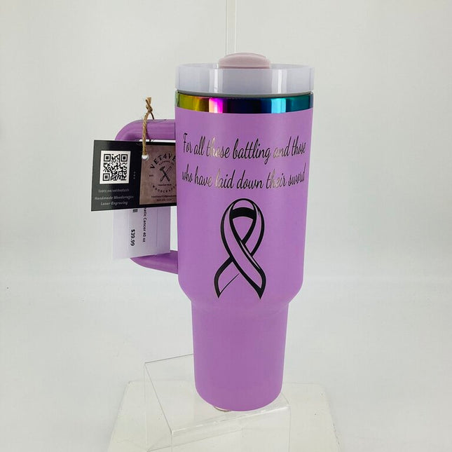 40 oz Tumbler Pancreatic Cancer