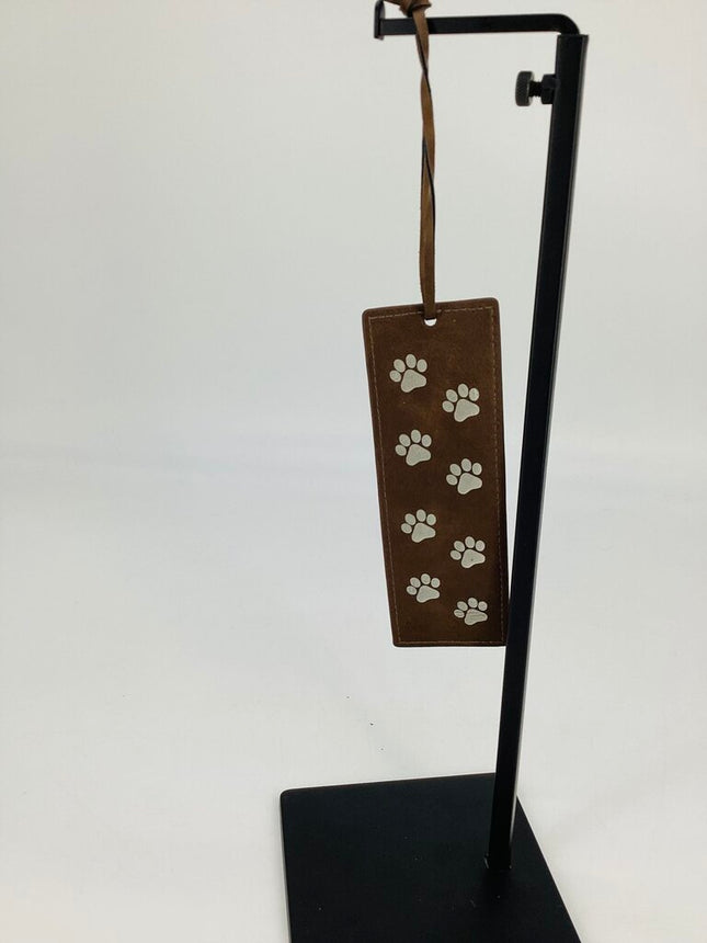 Leather Bookmark Paws