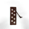 Leather Bookmark Paws