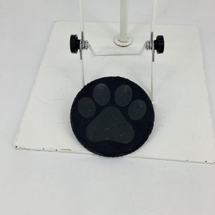 Slate Coaster Round Paw