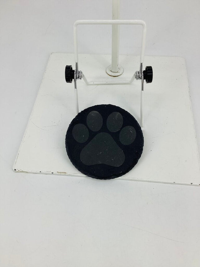 Slate Coaster Round Paw