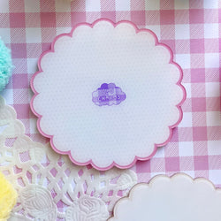 Red Strawberry Quilt Coaster - view 2
