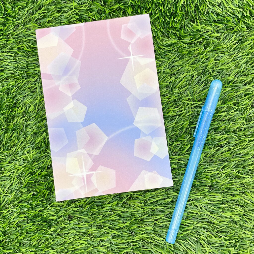 Pastel Shoujo 4x6 Memo Pad