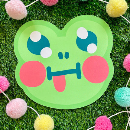 Cheeky Frog Mouse Pad