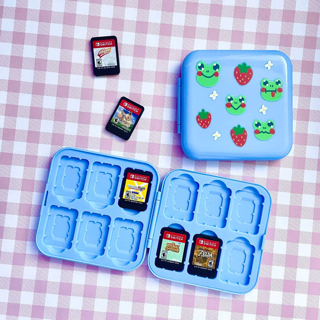 Strawberry Frog Nintendo Switch Game Case