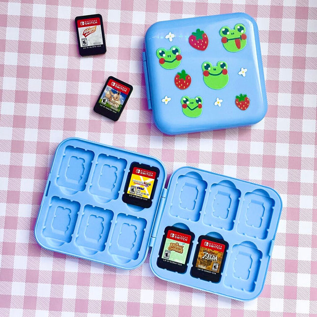 Strawberry Frog Nintendo Switch Game Case