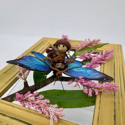 Woodlander and Butterfly Picture Frame - view 1