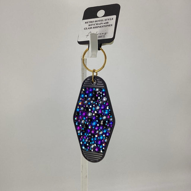 Galaxy Rhinestone Hotel Fob Keychain