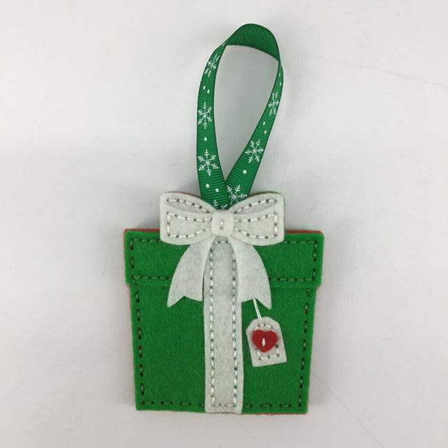 Pretty package ornament