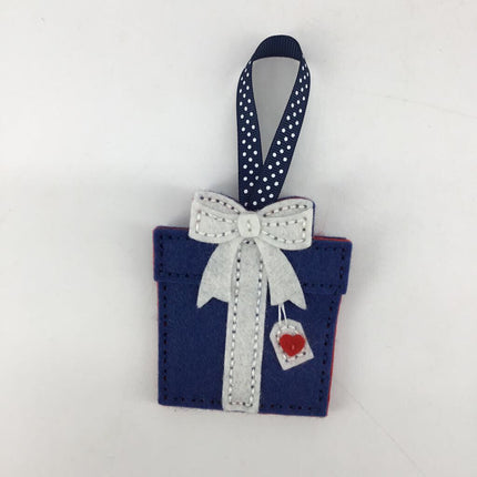 Pretty package ornament