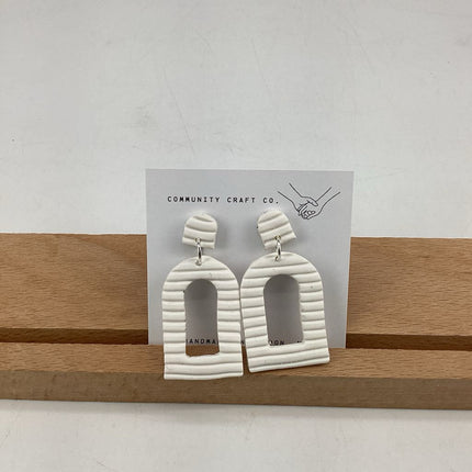 White Striped Arches