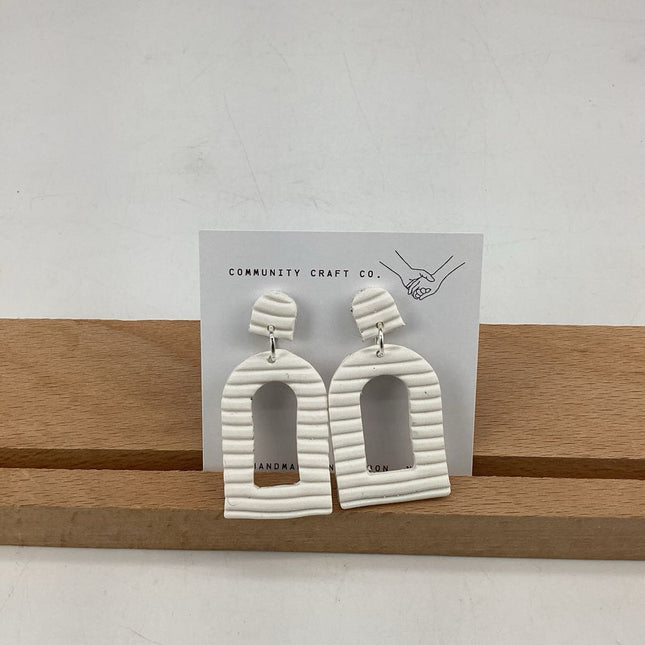 White Striped Arches