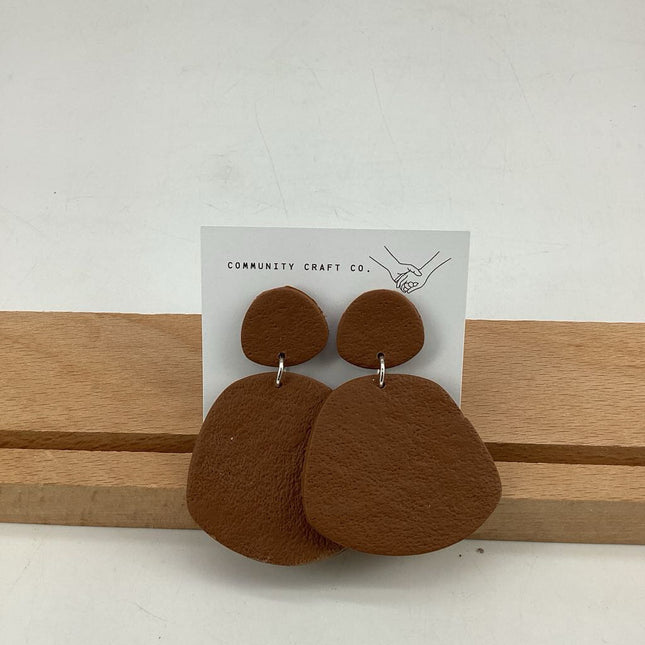Large Brown Dangles