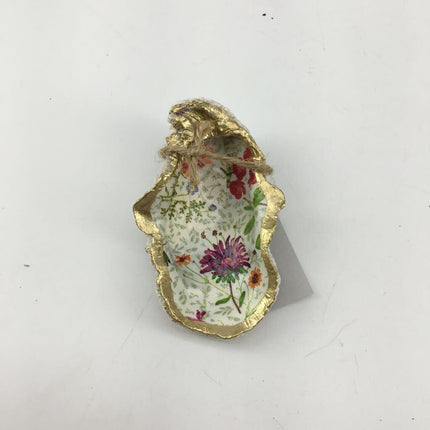 Oyster Dish Spring Floral