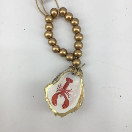 Oyster Ornament Lobster