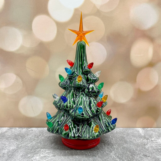 Vintage Mini Tree Battery Operated