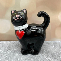 Cat ring holder black - view 1