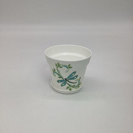 White small w/dragonfly-E