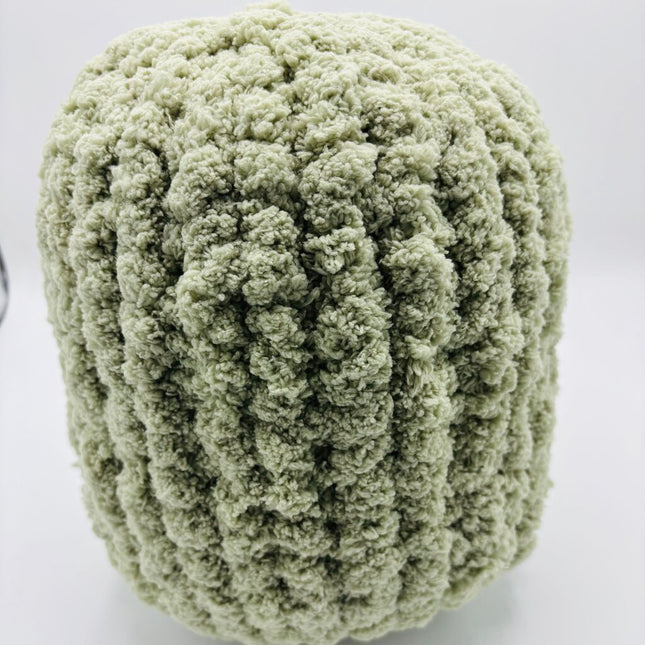 Pillow pouf large sage green