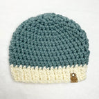 Teal w. Cream Brim