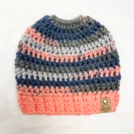 Messy Bun Hat - Daisy