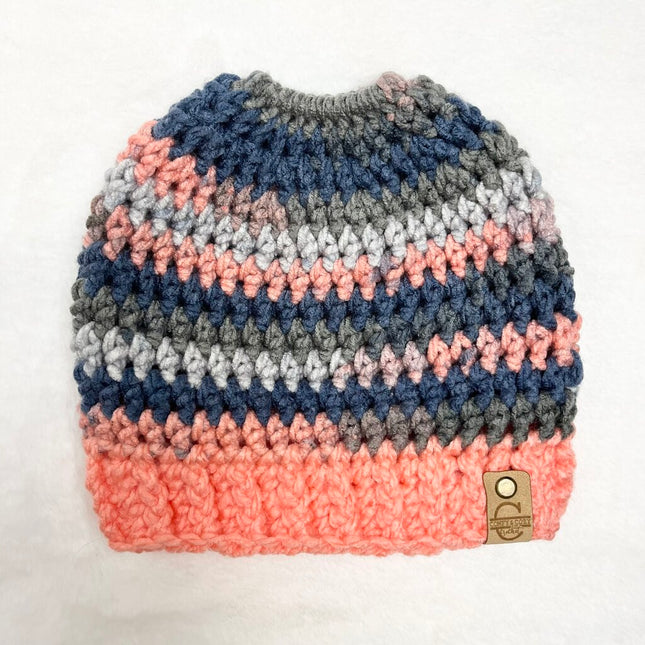 Messy Bun Hat - Daisy