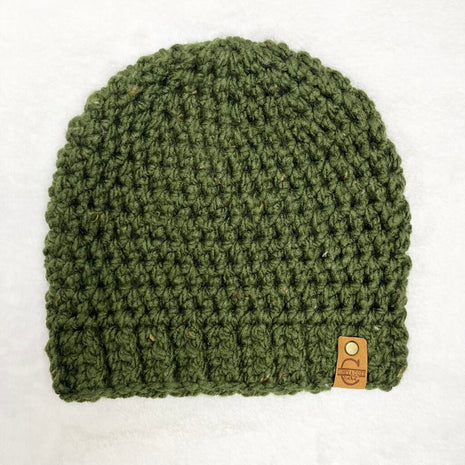 Beanie Hat (Adult) - Tweed Forest