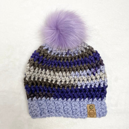 Pom Pom Hat (Child) - Haze