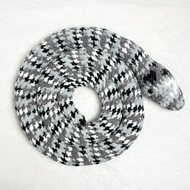 Stuffed Snake - Storm / 83" long