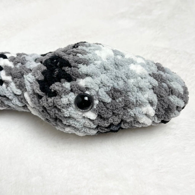 Stuffed Snake - Storm / 83" long