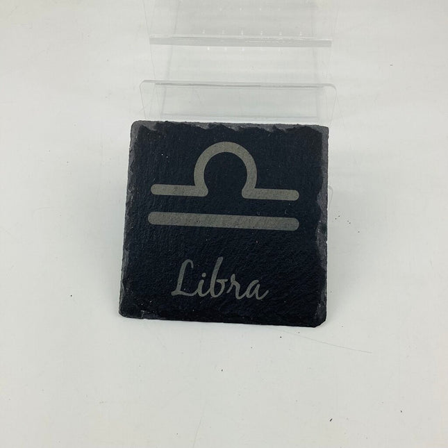 Slate Coaster Libra