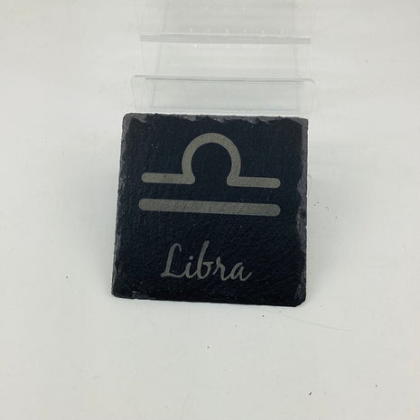 Slate Coaster Libra