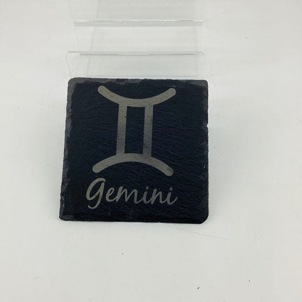 Slate Coaster Gemini