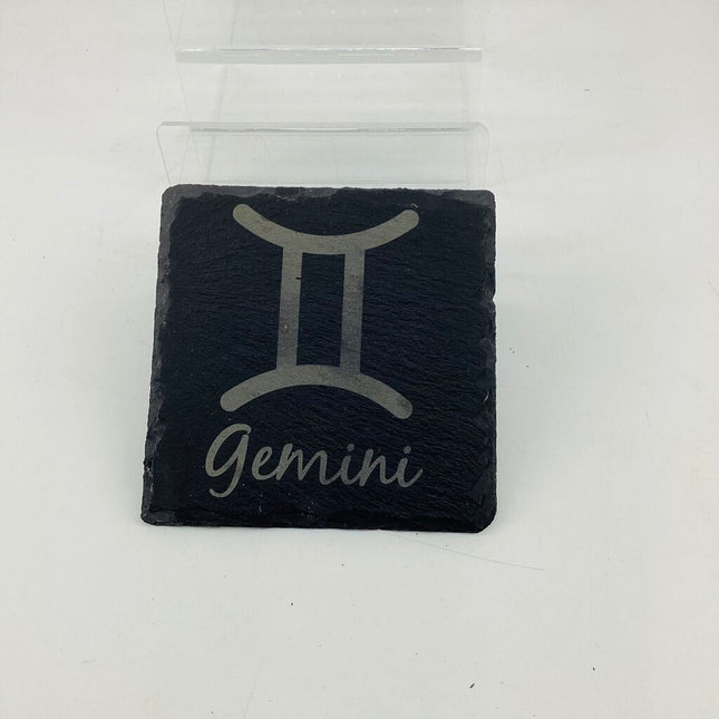 Slate Coaster Gemini