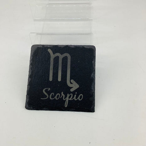 Slate Coaster Scorpio