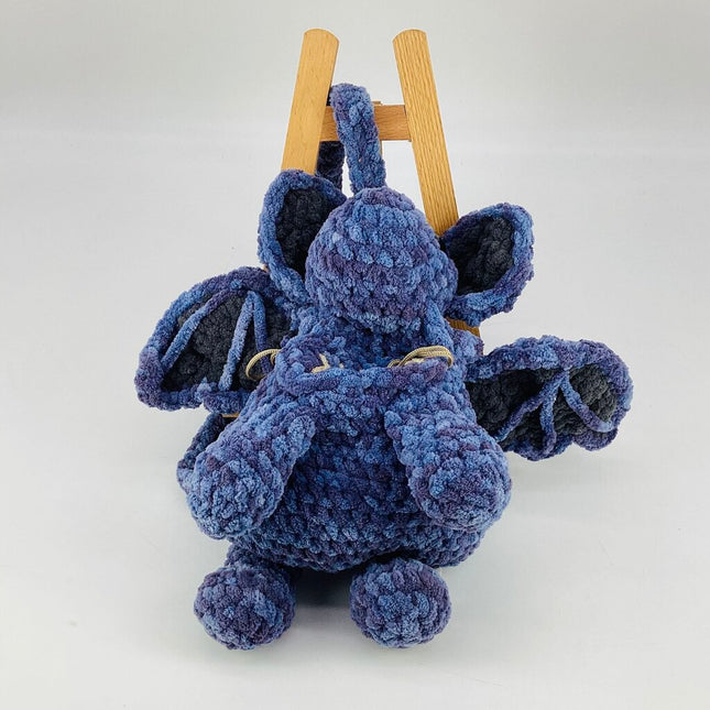 Blue and Purple Bat Bag