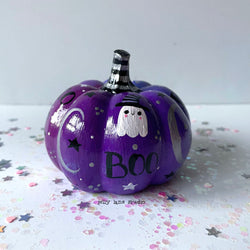 GHOST & MOON PUMPKIN - view 1