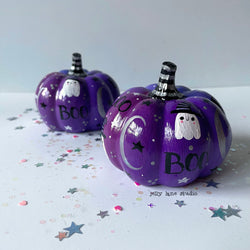 GHOST & MOON PUMPKIN - view 2