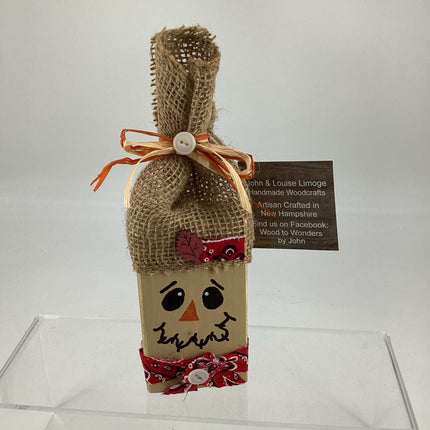 Mini Wood Scarecrow